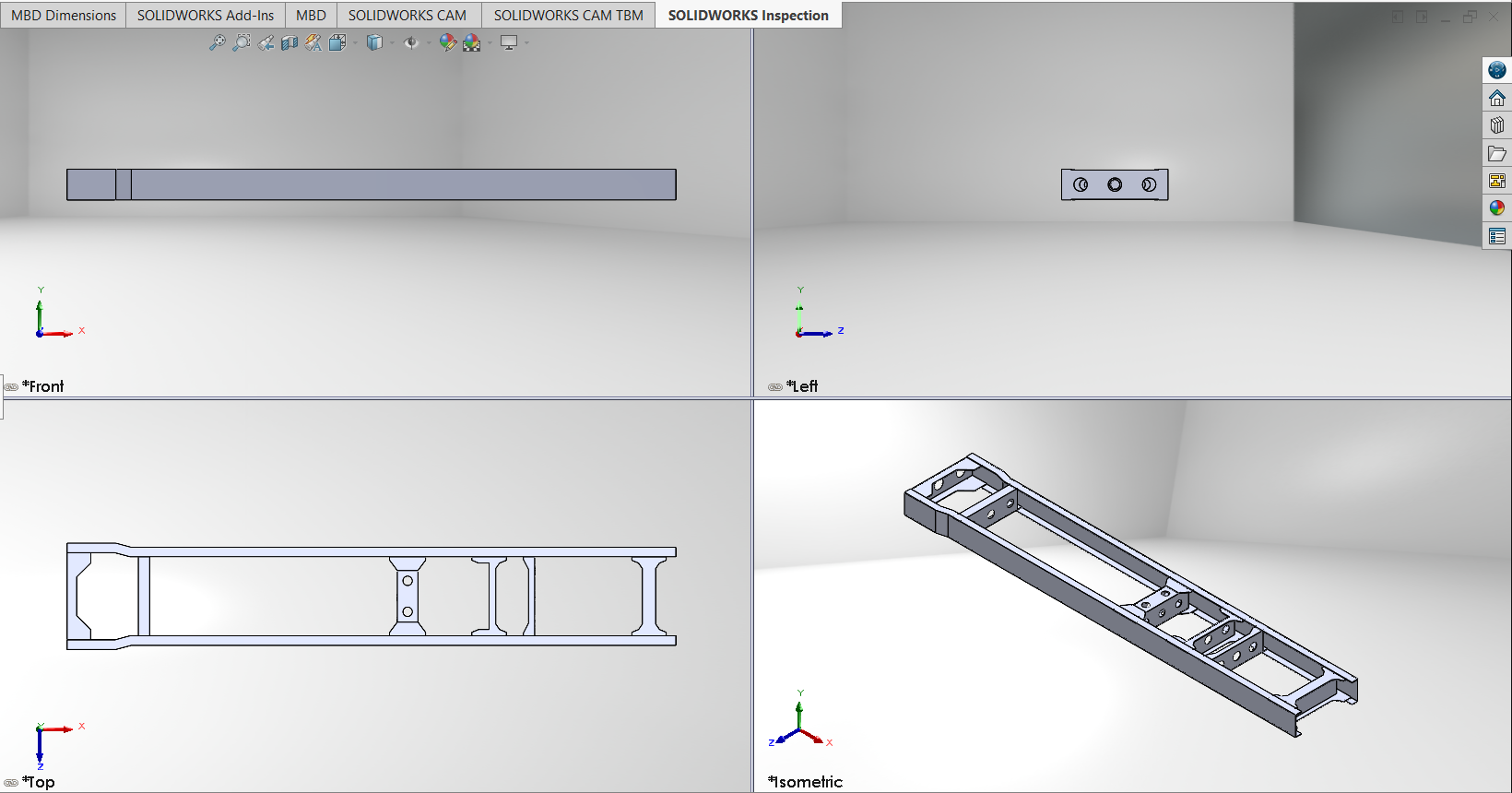 5.9米卡车车架-结构